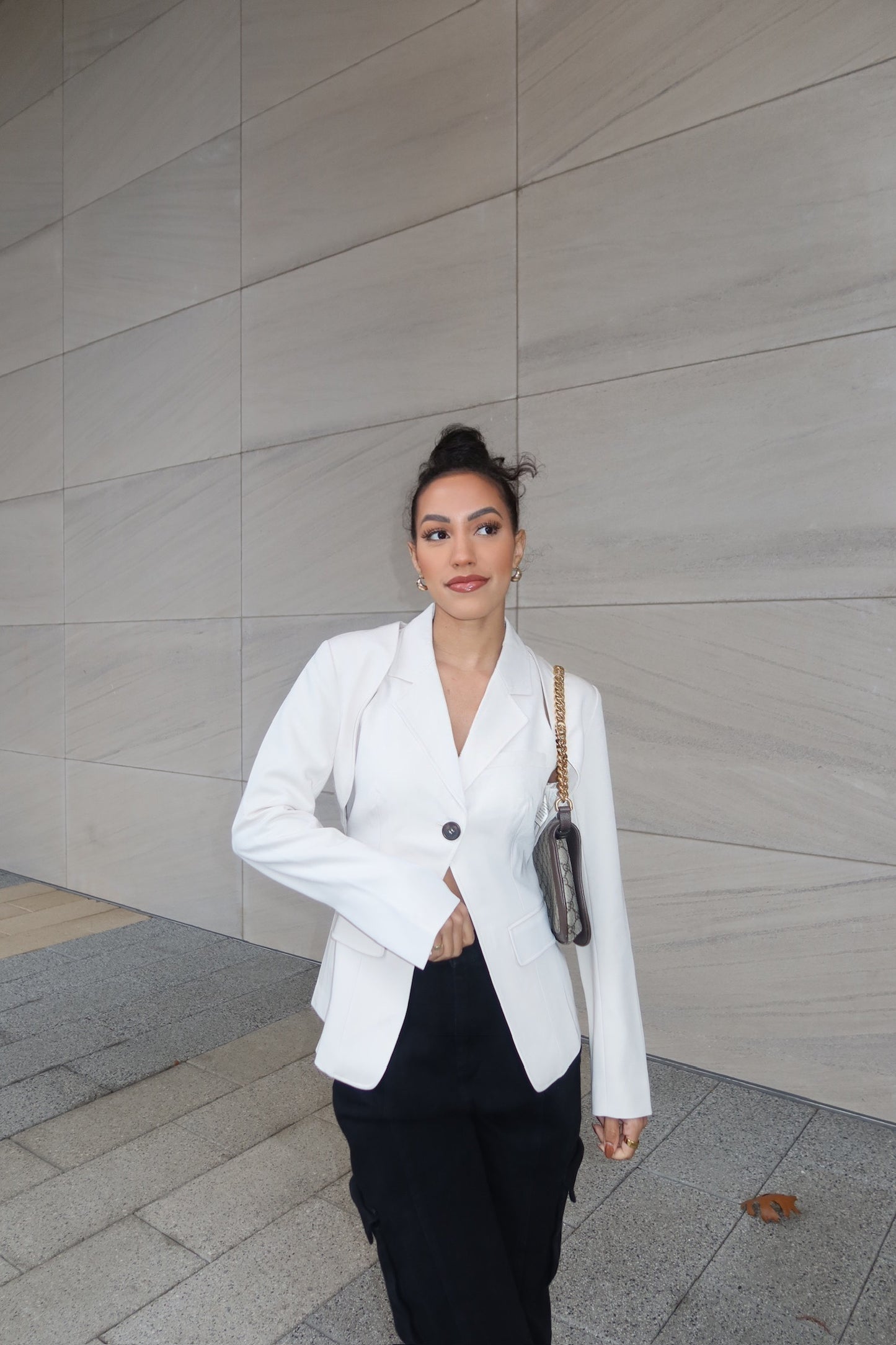 TWO PIECE BOLERO BLAZER SET